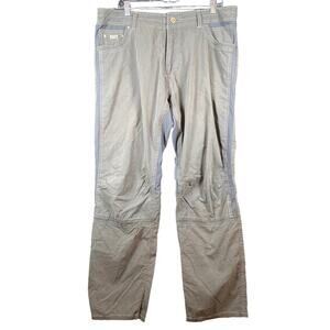 Kuhl Mens Pants Green Patent Pending Straight Leg Hiking Outdoor Stretch 38x32